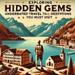 Exploring Hidden Gems: Underrated Travel Destinations You Must Visit